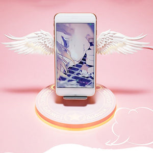 LED Angel Wings Wireless Charger
