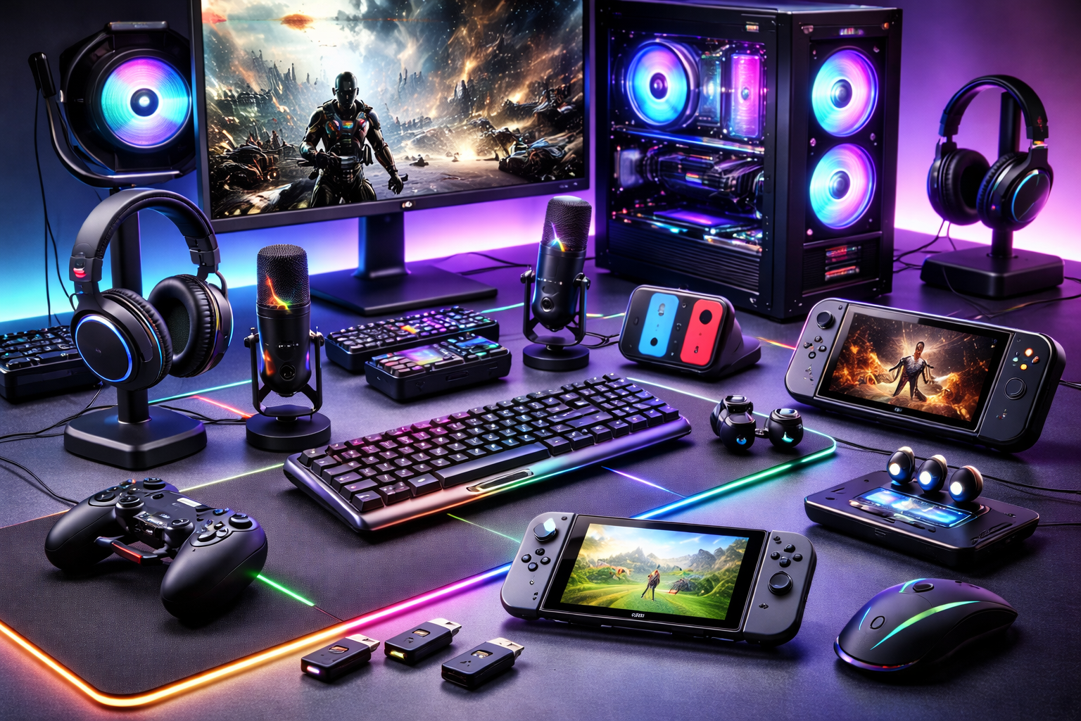 Gaming tech and Devices