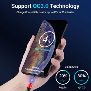 3 in 1 Magnetic Charging Cable