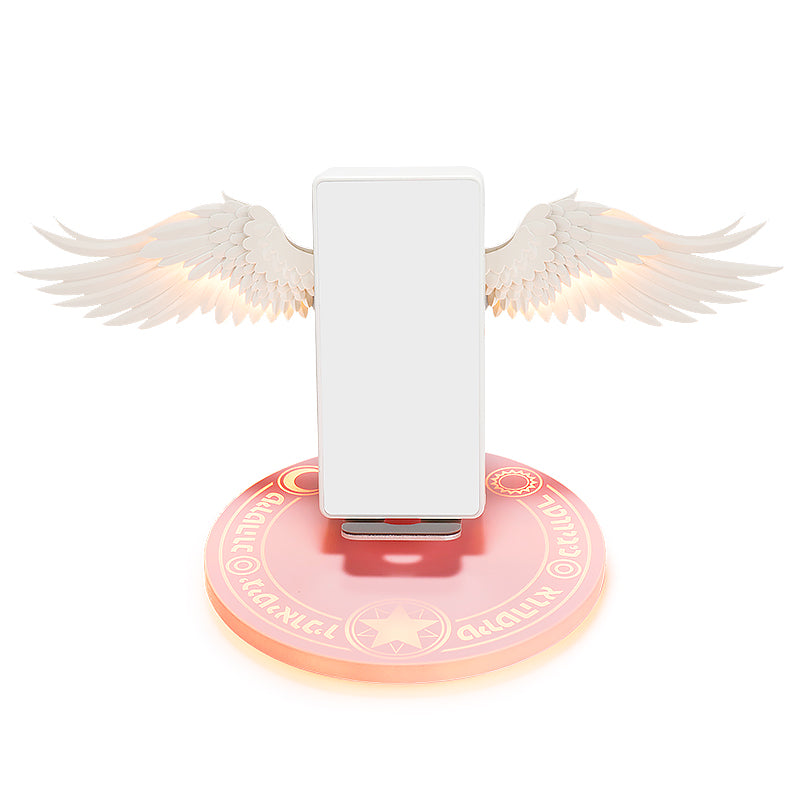 LED Angel Wings Wireless Charger