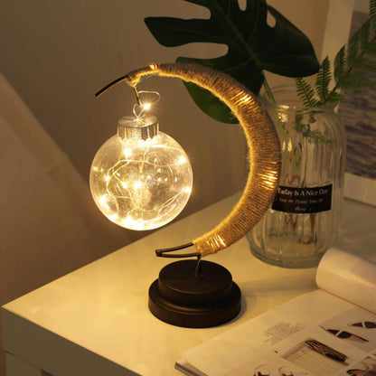 Moon Ball Lamp Bedroom Decoration