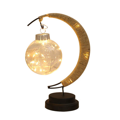 Moon Ball Lamp Bedroom Decoration