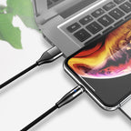 3 in 1 Magnetic Charging Cable  3A Fast Charge USB Cable