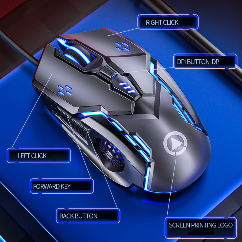 G5 Wired RGB Gaming Mouse