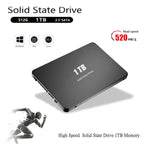 Solid State Drive with specifications on a white background