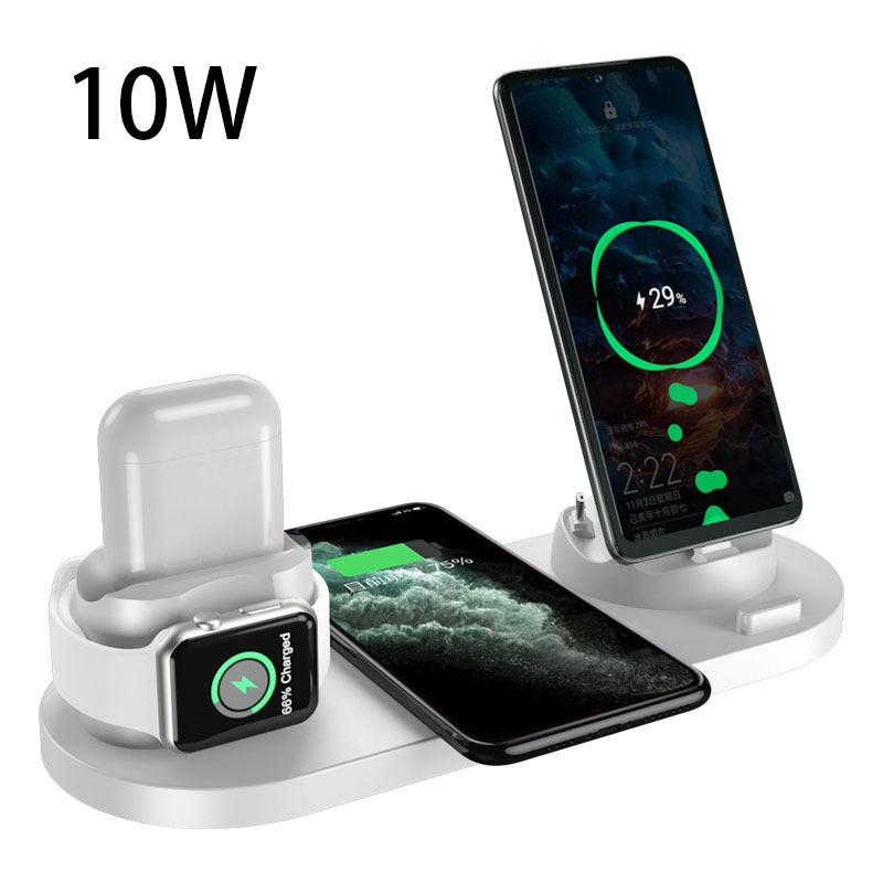 6 In 1 Wireless Charger Dock Station
