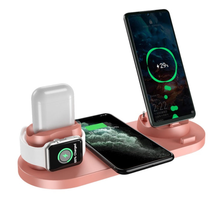 Wireless Charger - 6 In 1 Charging Dock Station