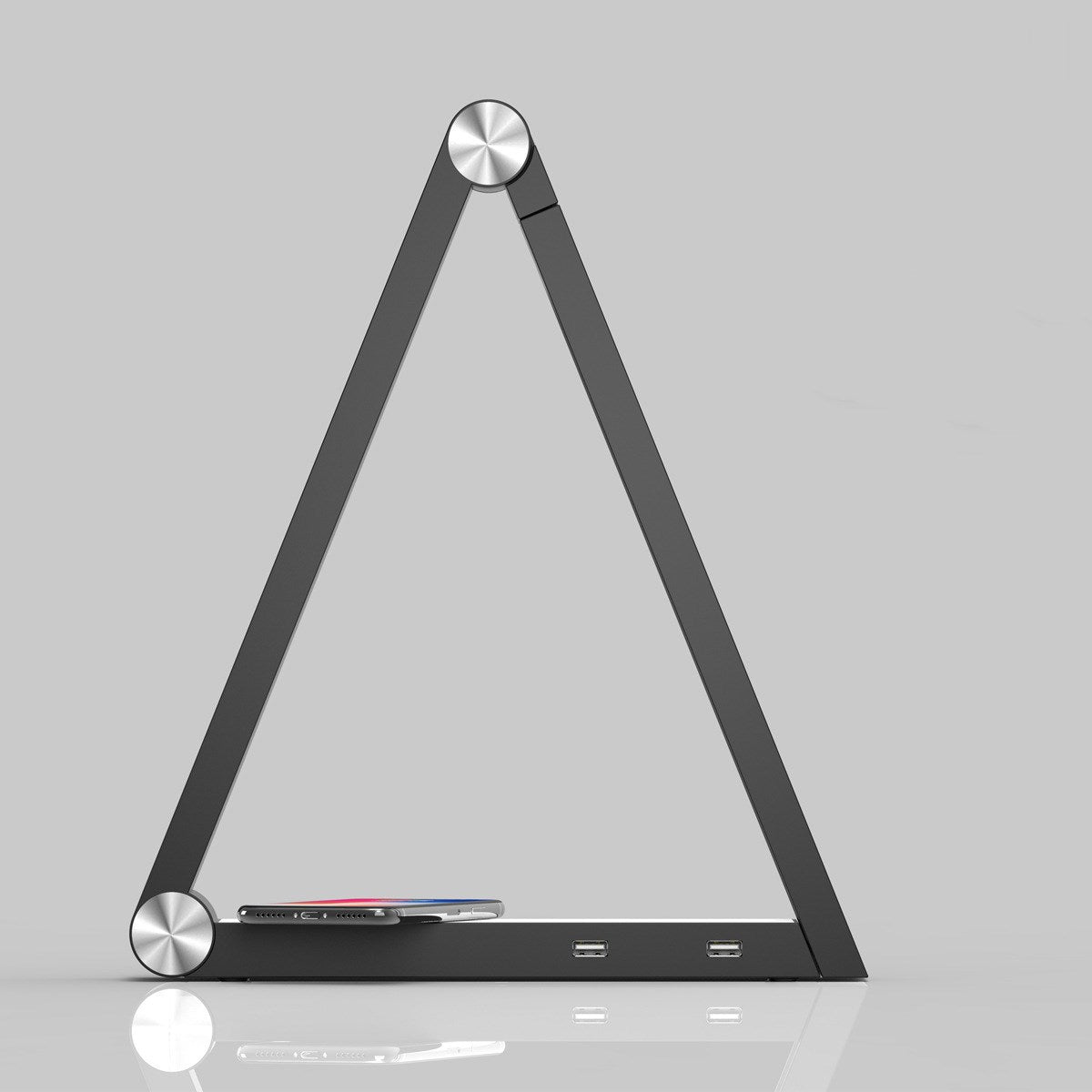 LED Triangle Table Lamp