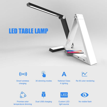 LED Triangle Table Lamp