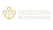 Modern Electronics logo on a white background