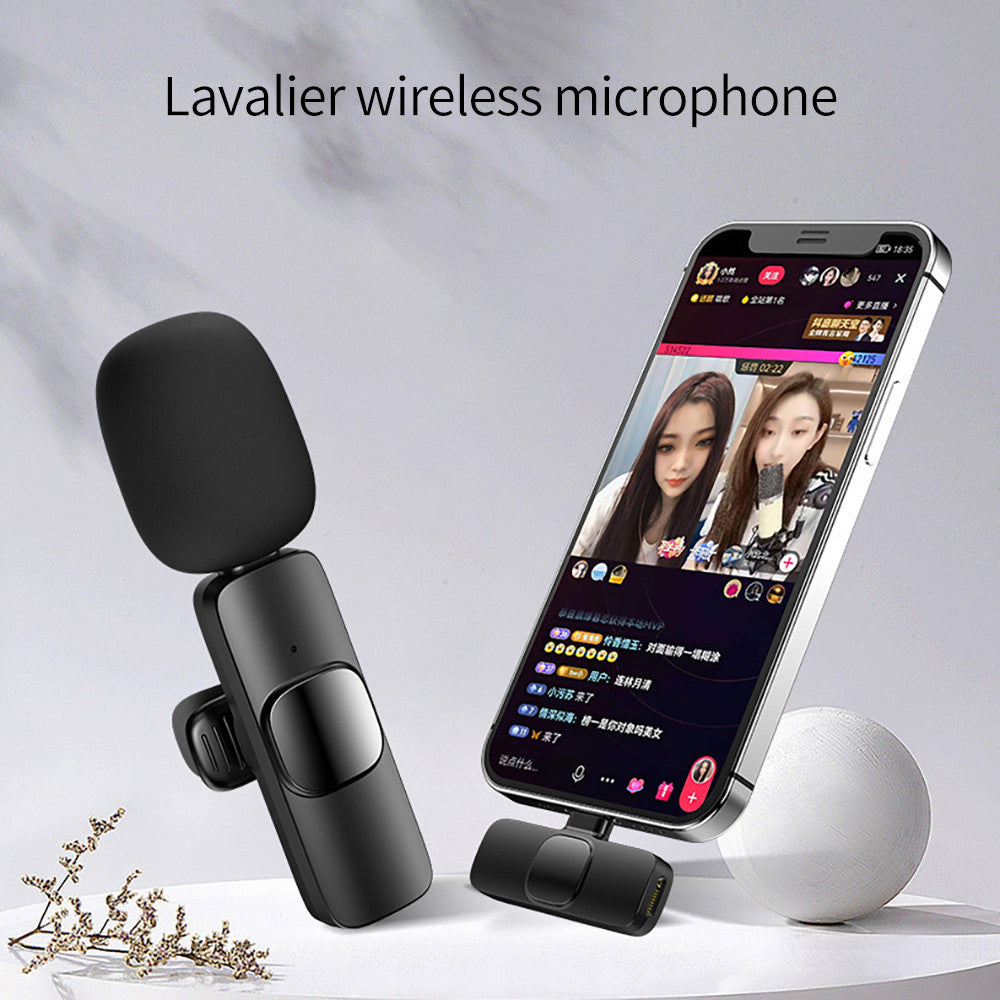 Wireless Lavalier Microphone with Long Battery Life