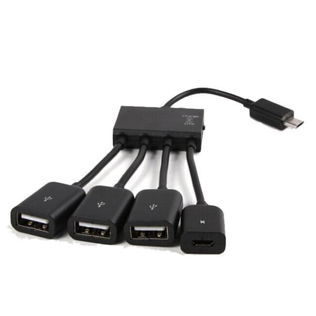 Micro USB OTG Multi-port Adapter